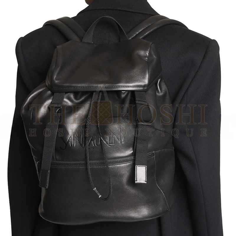 Y51 EMBOSSED LEATHER DRAWSTRING BACKPACK 401232070838 (45*44*24cm) Master Quality